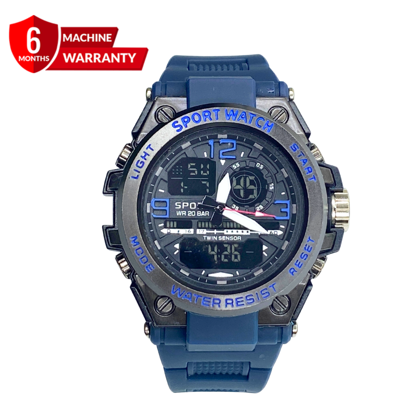 Dual Time Sports Watch For Men