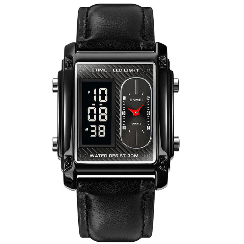 SKMEI 1868 Dual Time Straps Watch