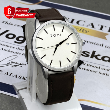 TOMI T-071 Round Dial Watch – A Perfect Blend of Trend Comfort and Everyday Class