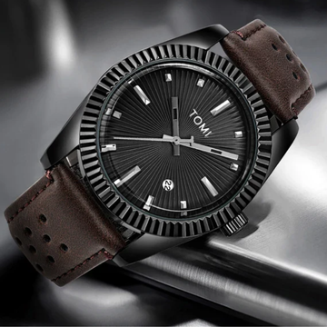 TOMI Round Dial Watch – Lightweight Luxury for Everyday Confidence