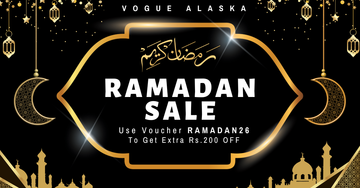 Ramadan Mubarak from Vogue Alaska Celebrate This Blessed Month with Style Gratitude and Meaningful Choices