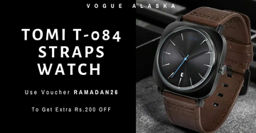 Ramadan Special Offer on TOMI T-084 Watch | A Perfect Time to Upgrade Your Style with Vogue Alaska |