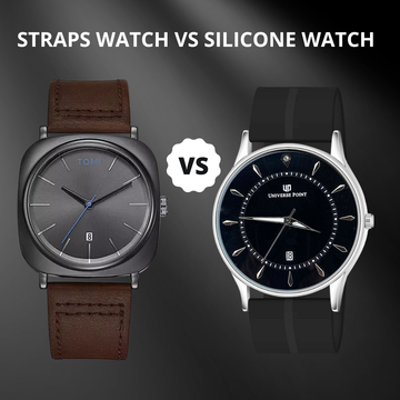 Leather Strap Watches vs Silicone Strap Watches – Which One Is Better for Men in Pakistan? | Vogue Alaska