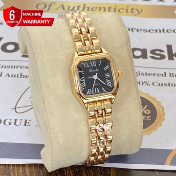 Baoke Square Shape Dial Premium Stainless Steel Chain Watch For Ladies - A Perfect Gift For Her