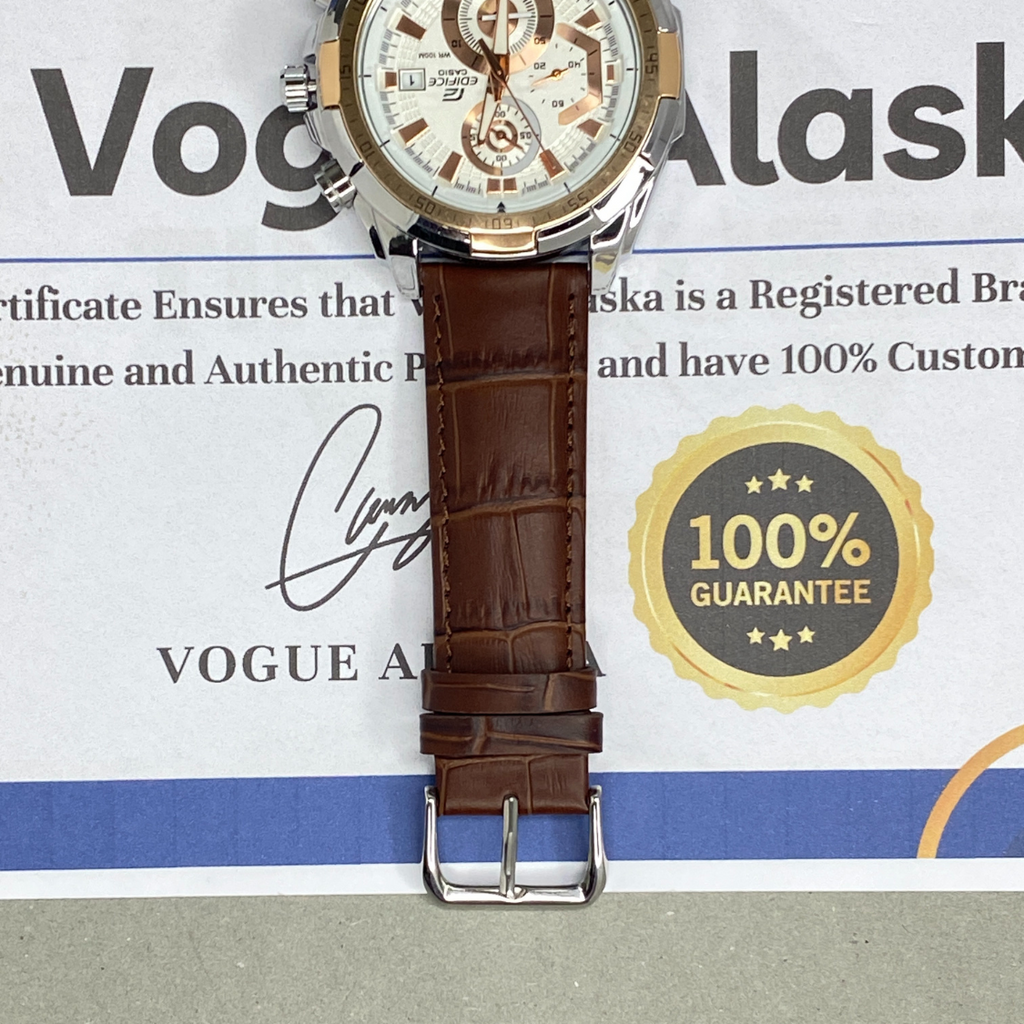 EDIFICE - Chronograph Analog Quartz Strap Watch For Men