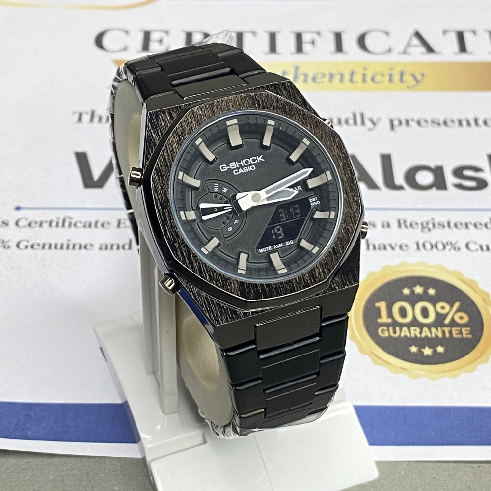 G-Shock K8506 Dual Time Chronograph Chain Watch