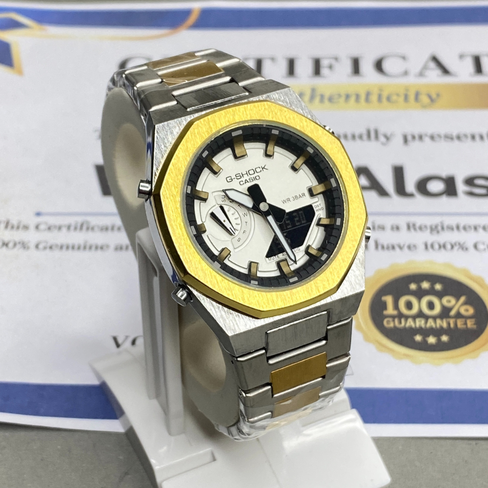 G-Shock K8506 Dual Time Chronograph Chain Watch