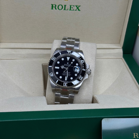 Rolex Automatic Oyster Perpetual Submariner Rotatable Bezel Iconic Wrist Watch