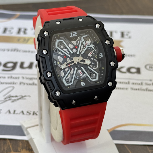 Men's Premium Analog Quartz Movement Pagani Design Straps Watch