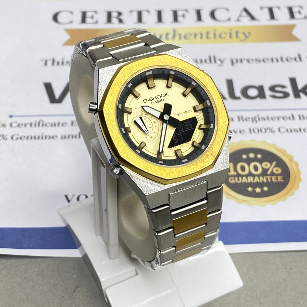 G-Shock K8506 Dual Time Chronograph Chain Watch