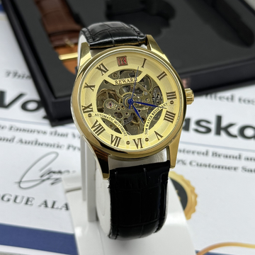 REWARD Men's Automatic - Mechanical Movement Watch With Dual Straps