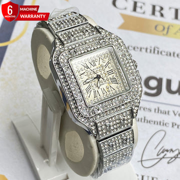 Luxury Cartier - Ladies Watch With Butterfly Master Lock