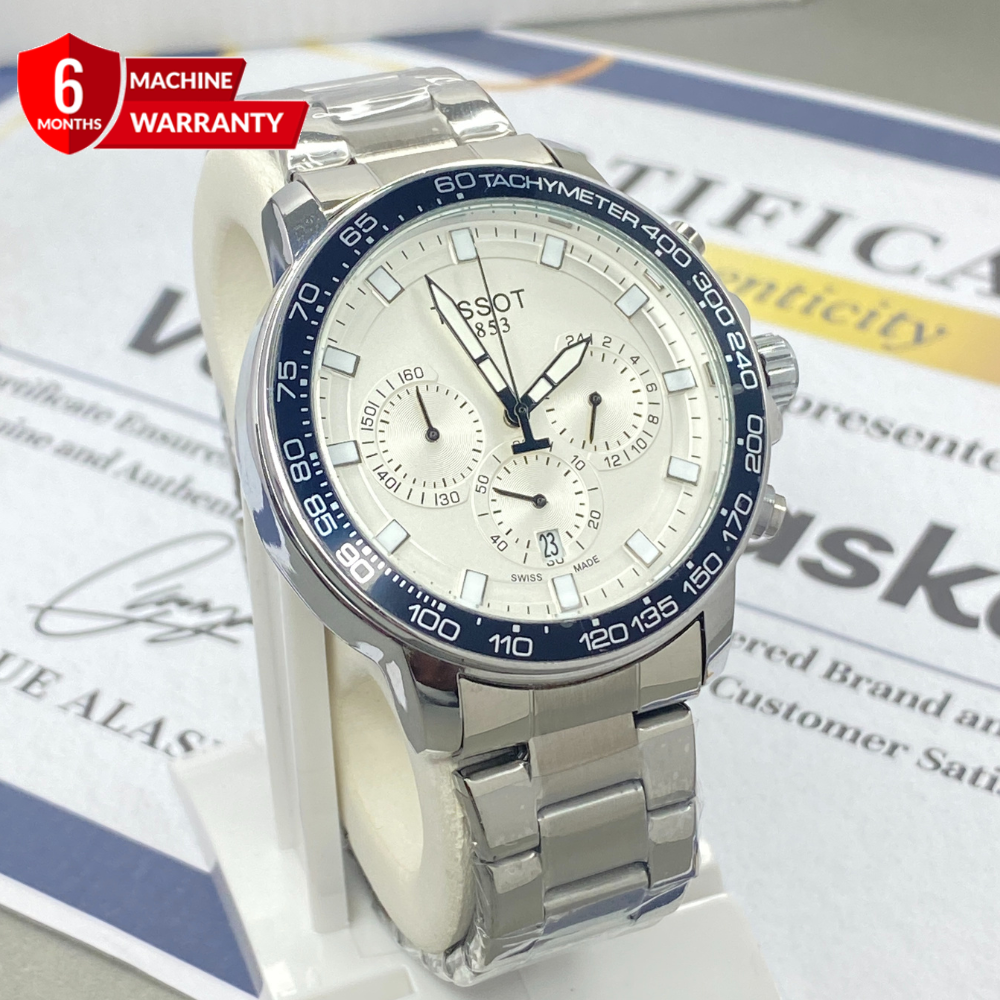 Tis-1853 Chronograph Working Chain watch For Men