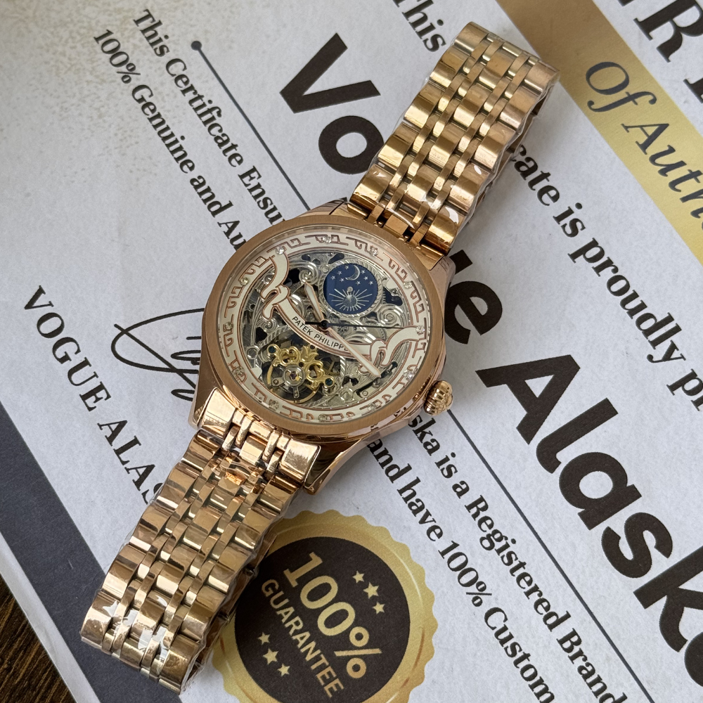 Patrick. Watch PATEK PHILIPPE Swiss Made Premium Quality Automatic - Mechanical Movem
