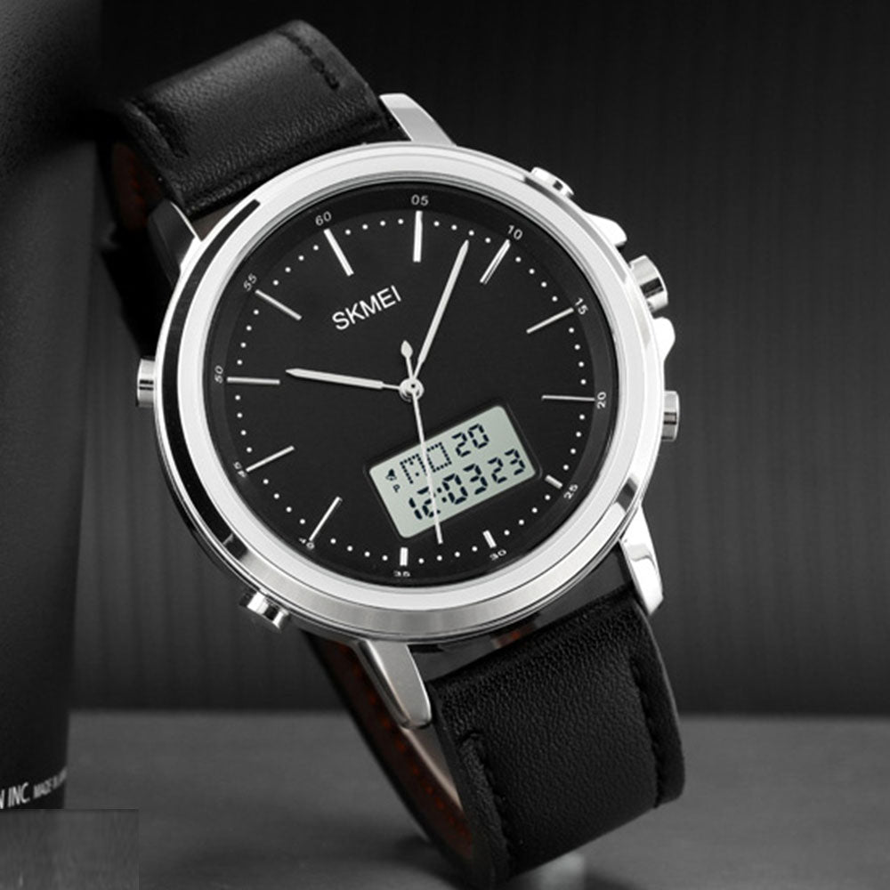 SKM 1652 Straps Analog & Digital Wrist Watch For Men