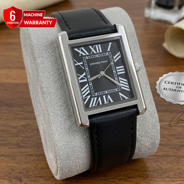 Universe Point Tank Model Rectangular Dial Durable Straps Watch For Men