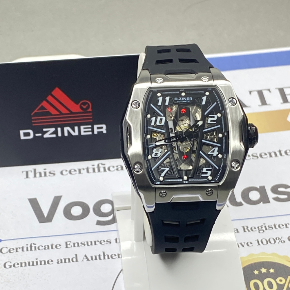 D-ZINER Automatic - Mechanical Movement Durable Straps Watch For Men