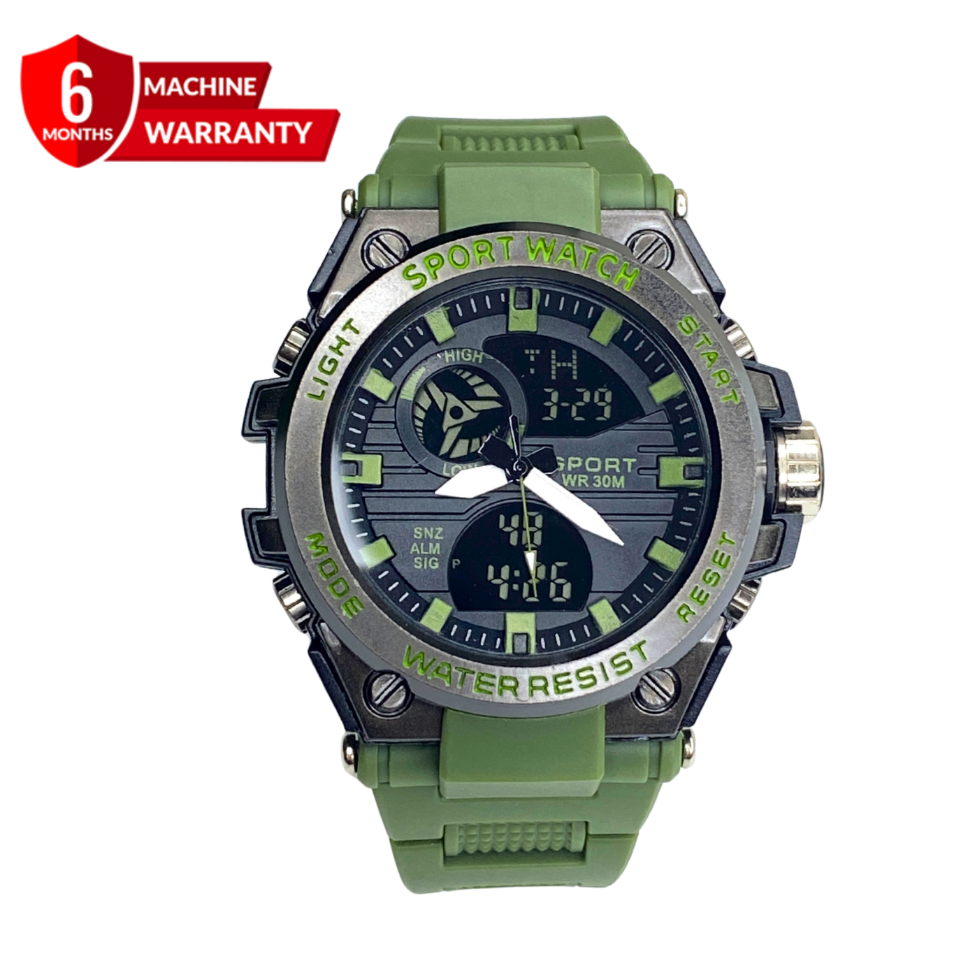 Dual Time Sports Watch For Men