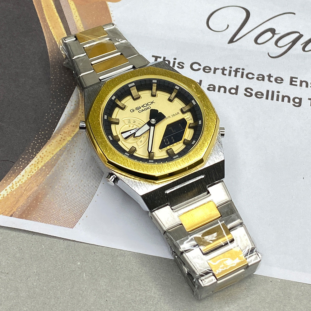 G-Shock K8506 Dual Time Chronograph Chain Watch