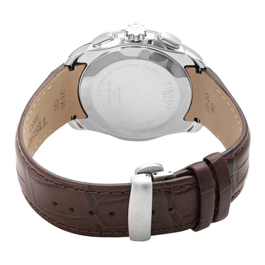 Tis-1853 Chronograph Leather Strap Watch