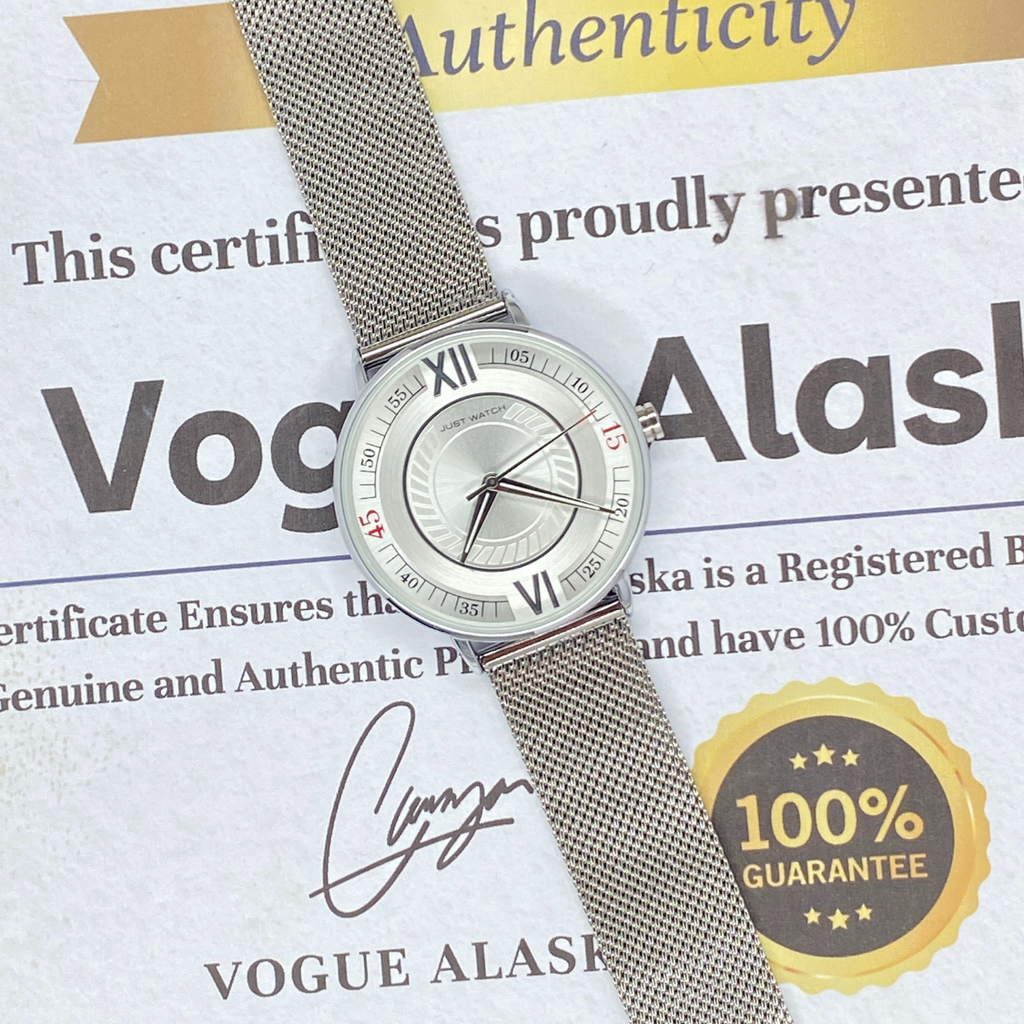 JUST WATCH Analog Display Stainless Steel Made Chain Watch For Men