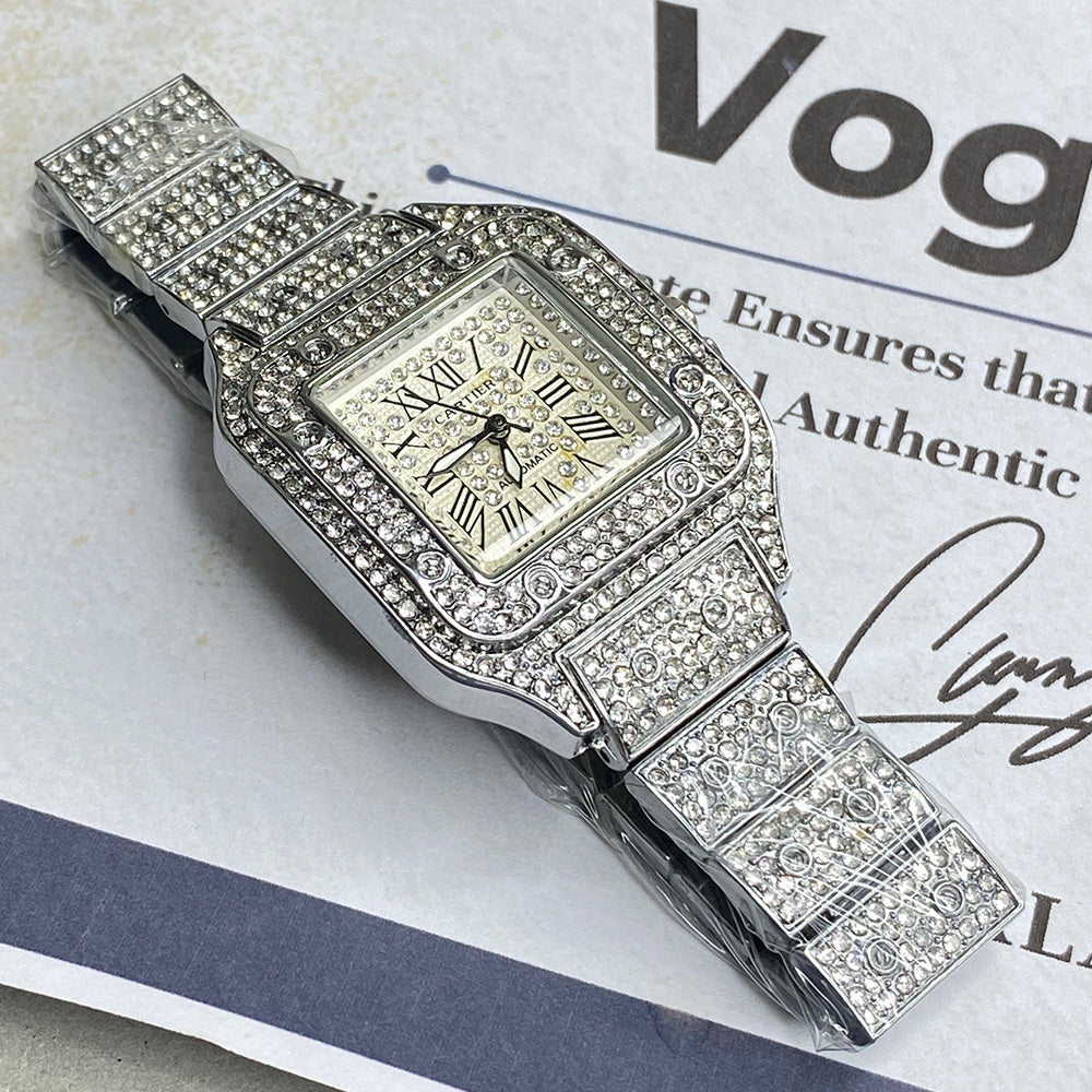 Luxury Cartier - Ladies Watch With Butterfly Master Lock