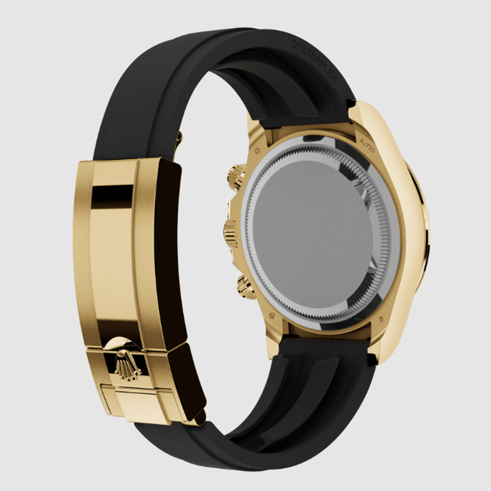 Rlx Chronograph Oyster Swiss-Made Watch with Rotatable Bazel