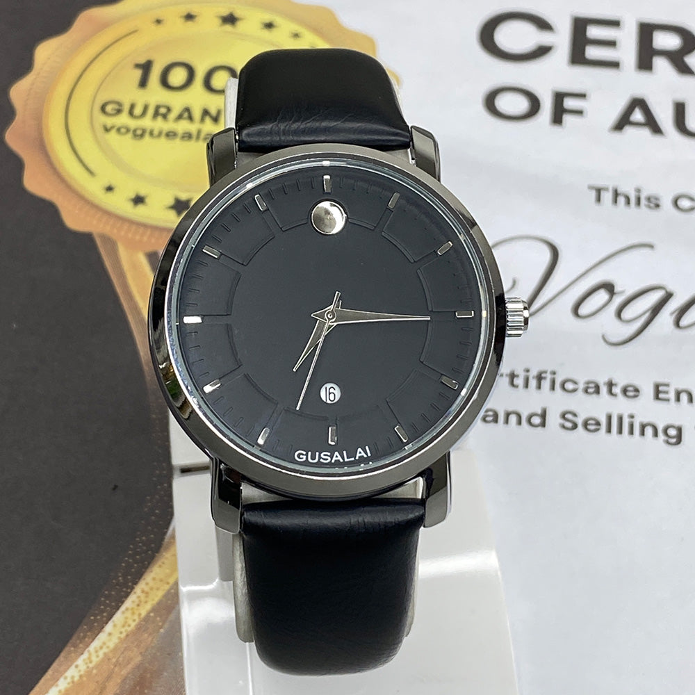GUSALAI 6025-G Straps Watch For Men