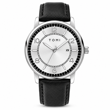 TOMI T-025 Analog Quartz Movement Iconic Business Straps Watch For Men
