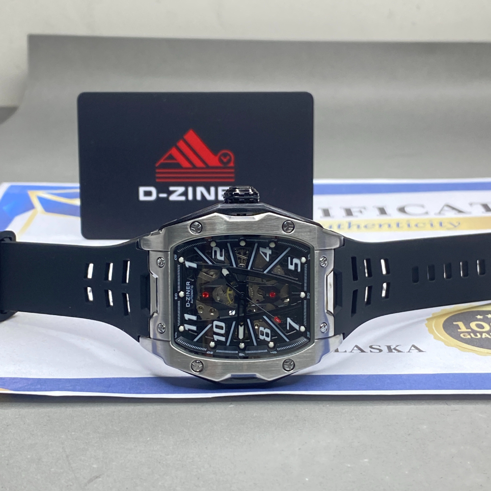 D-ZINER Automatic - Mechanical Movement Durable Straps Watch For Men