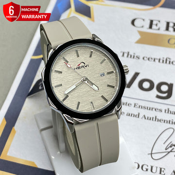 Heyri -  Silicone Rubber Straps & Magnetic Lock Watch For Men