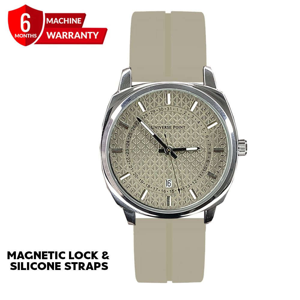 Universe Point Silicone Straps &  Magnetic Lock Wrist Watch