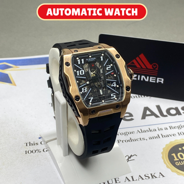D-ZINER Automatic - Mechanical Movement Durable Straps Watch For Men