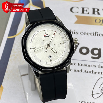 Heyri -  Silicone Rubber Straps Magnetic Watch For Men