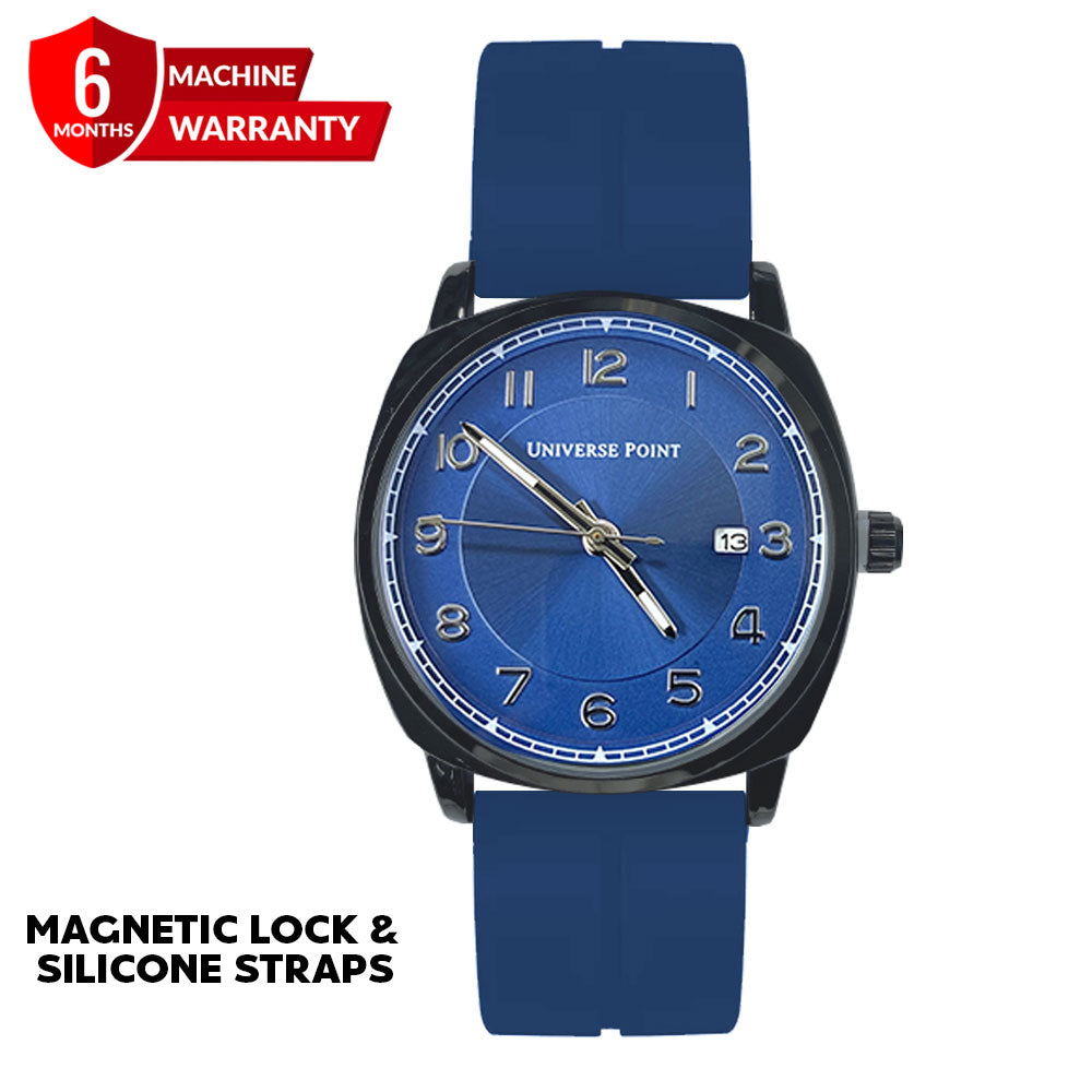 Universe Point Silicone Straps & Magnetic Lock Wrist Watch