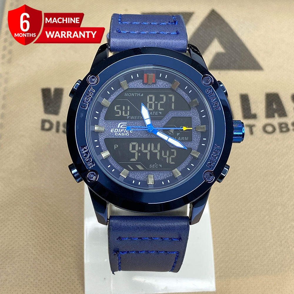 EDF-3689 Dual Time Straps Watch For Men