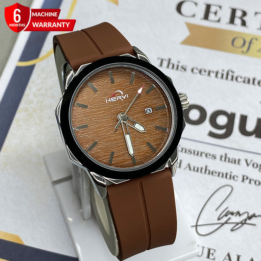 Heyri -  Silicone Rubber Straps & Magnetic Lock Watch For Men