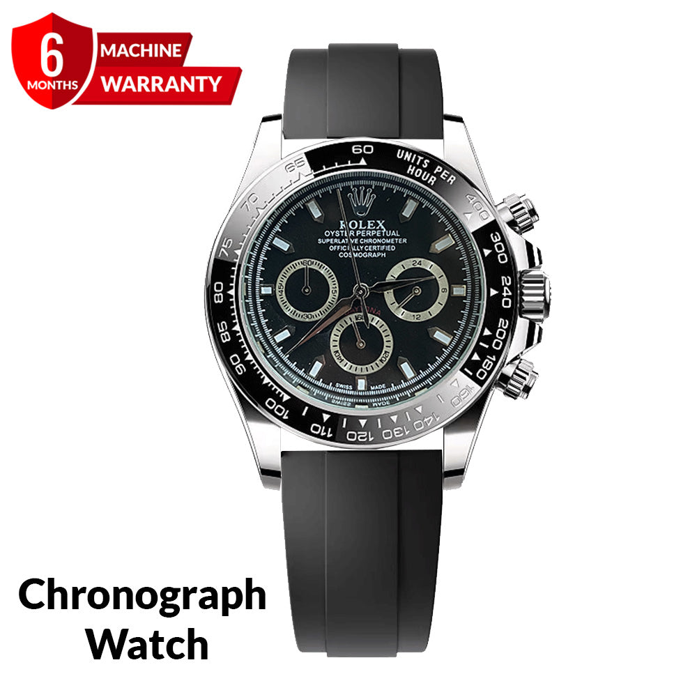Luxury Chronograph Oyster Swiss-Made Timeless Design Watch