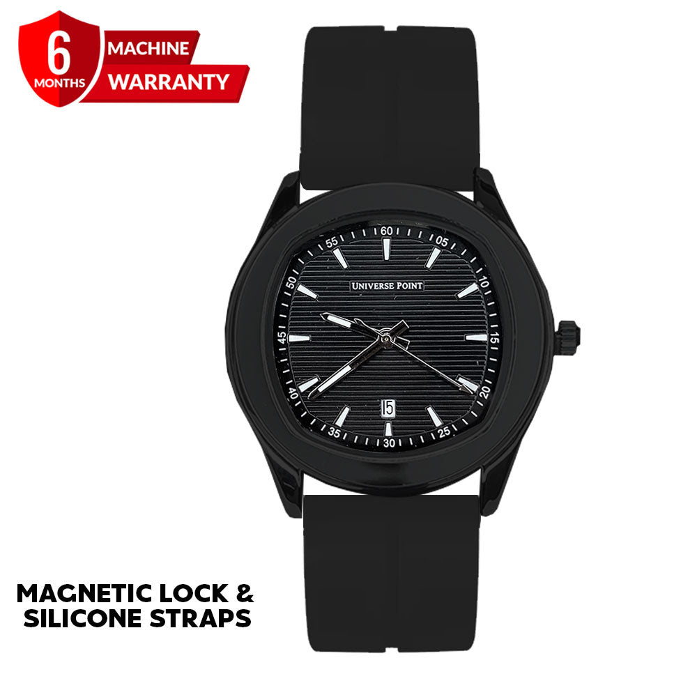 Universe Point Nautilus Silicone Straps &  Magnetic Lock Watch For Men