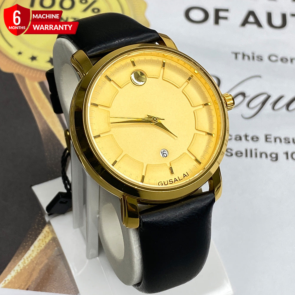 GUSALAI 6025-G Straps Watch For Men