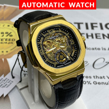 Martyn Line Automatic - Mechanical Movement Straps Watch