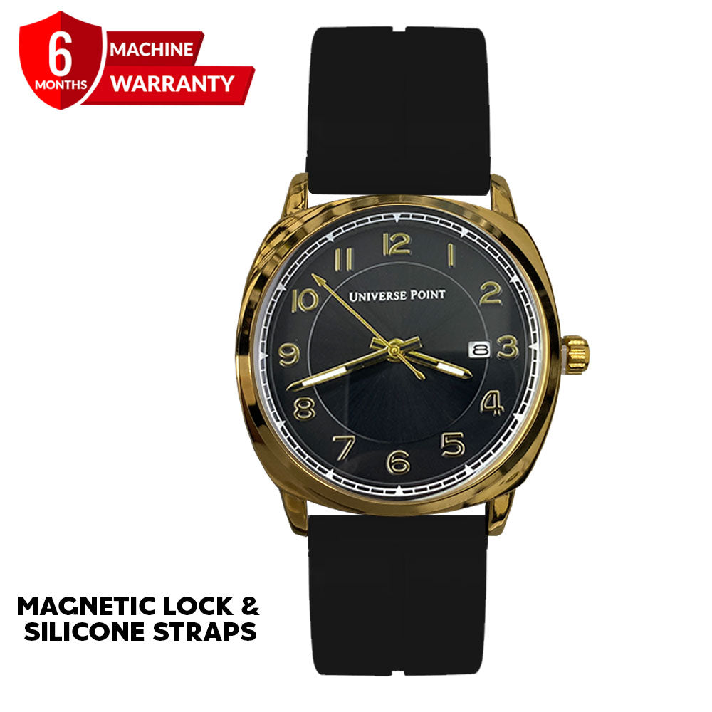 Universe Point Silicone Straps & Magnetic Lock Wrist Watch