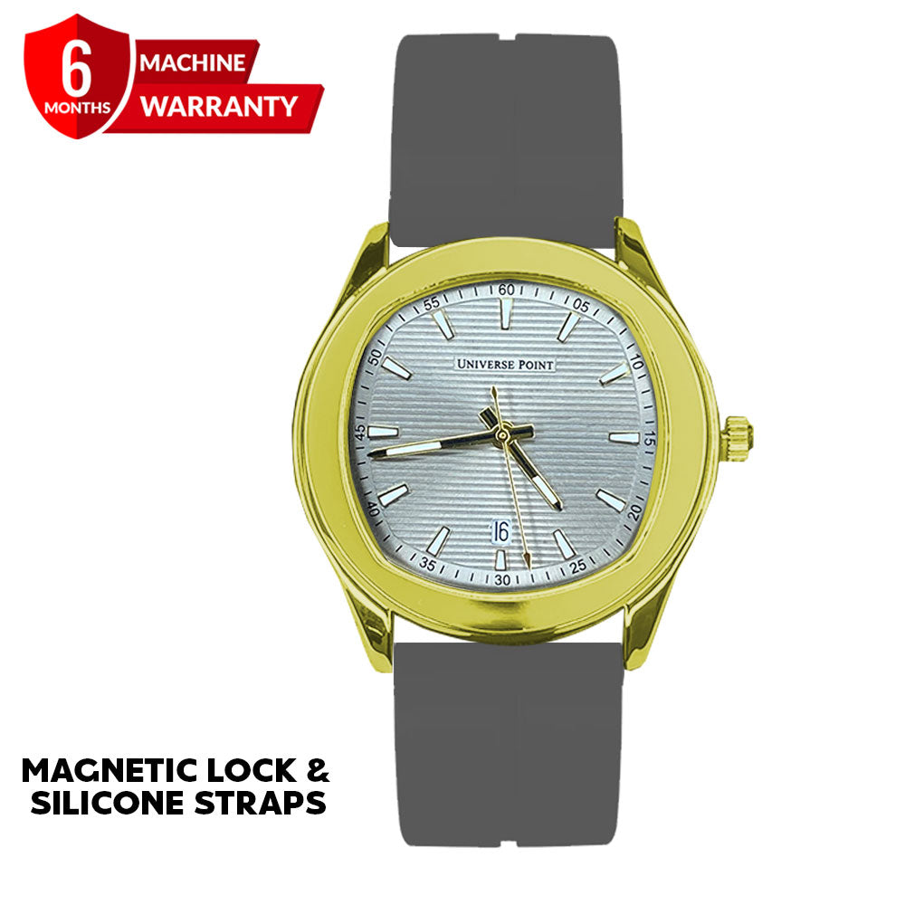 Universe Point Nautilus Silicone Straps &  Magnetic Lock Watch For Men