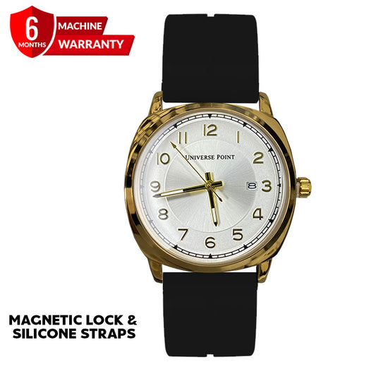 Universe Point Silicone Straps & Magnetic Lock Wrist Watch