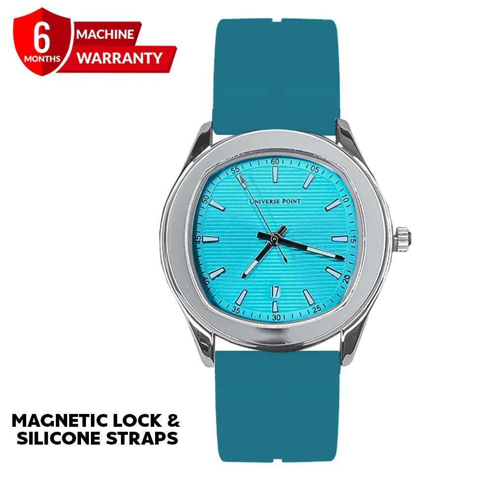 Universe Point Nautilus Silicone Straps &  Magnetic Lock Watch For Men