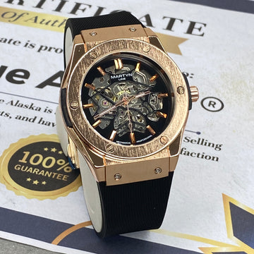Martyn Line Automatic - Mechanical Movement Premium Quality Straps Watch