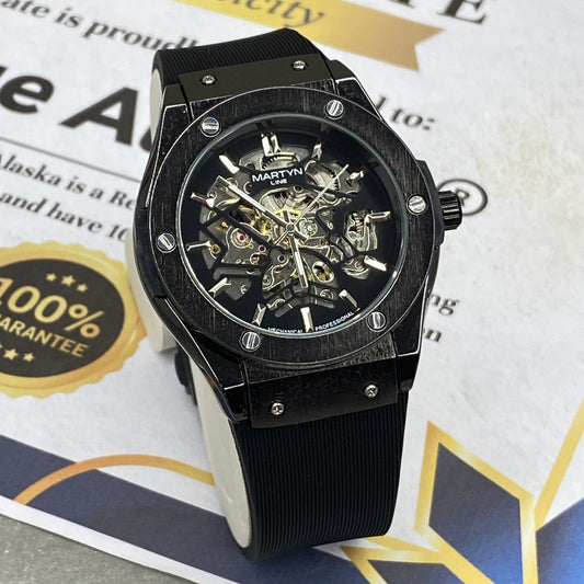 Martyn Line Automatic - Mechanical Movement Premium Quality Straps Watch