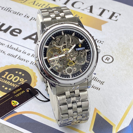 Time Key Automatic - Mechanical Movement Luxury Chain Watch For Men