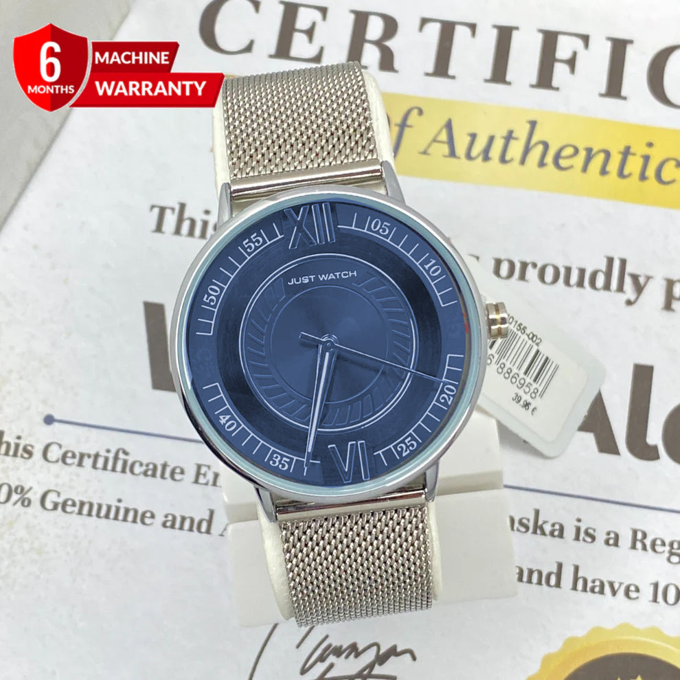 JUST WATCH Analog Display Stainless Steel Made Chain Watch For Men
