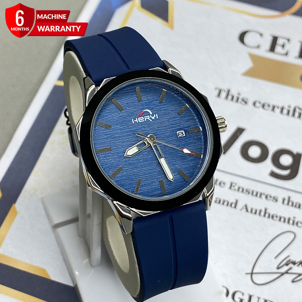 Heyri -  Silicone Rubber Straps & Magnetic Lock Watch For Men